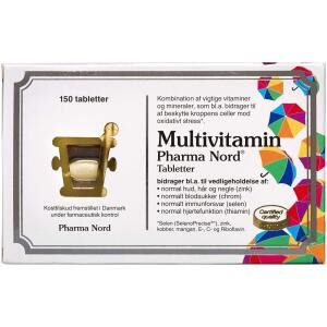 Pharma Nord Multivitamin, 150 stk (Restlager)
